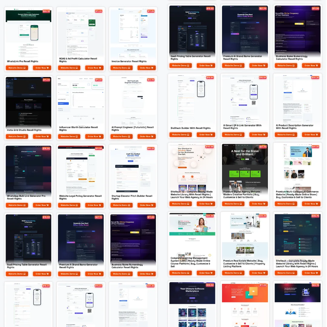 TemplateGem Dashboard Preview - Professional business infrastructure systems collection