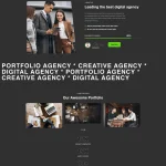 Premium Digital Agency Website | Modern Creative Portfolio | Buy, Customize & Sell to Clients